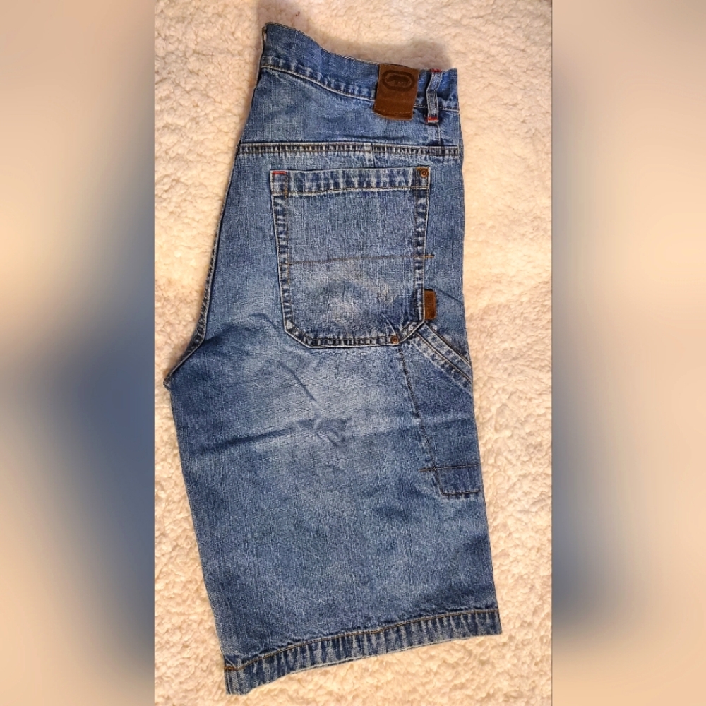 Male jean shorts